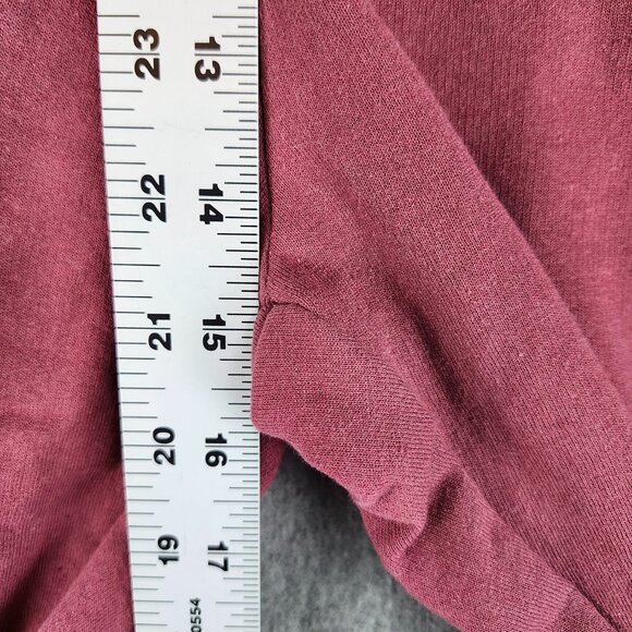 Freeze NY Winnie The Pooh Jogger Burgundy Women Size 2XL Fleece Tonal Embroidery - Picture 14 of 16